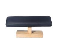 WUYXTO 2 pezzi Base in legno a forma di T Espositore for bracciale for Orologio Fascia for capelli Portaoggetti for gioielli Organizzatore Per Bracciali Collane(Black)
