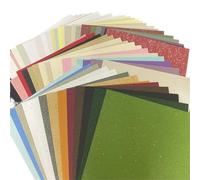 WUYXTO 50 Pezzi A5 Vintage Carta Speciale Mista Scrapbooking Carta Artistica Decorazione Forniture Fai da Te Junk Journal Planner Collage Sfondo per Scrapbooking(Random Color)