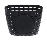 WUYXTO Cesto Portapacchi Cestino for Bicicletta Nero, Cestino for Bici con Manubrio Anteriore in plastica for Bambini for riporre Oggetti per Bici Classica