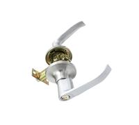 WUYXTO Door Handle With Lock Round Entry Privacy Sliding Front Doors Entrance Keyed Locks For Bedroom Living Room Household Per Porta
