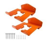 WUYXTO Supporto for tagliabordi da Parete 1/2 Pezzo, Robusto Gancio for Tosaerba, for Utensili elettrici Giardino, Supporto for siepe per Attrezzi da Giardino(2PCS)