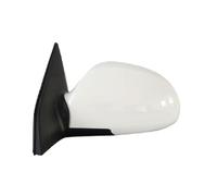 WuYyyyy Cornice for specchietto retrovisore,per Kia Cerato/Forte/Ceed 2006 2007 2008 2009 2010 2011 2012 Specchietto retrovisore dell'auto Accessori per Lo Styling dell'auto.,A-White-Left-3 Wire