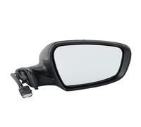 WuYyyyy Cornice for specchietto retrovisore,per Kia Forte Cerato Shuma 2017 2018 Specchietto retrovisore dell'auto Accessori per Lo Styling dell'auto.,A-Black-Right