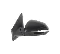 WuYyyyy Cornice for specchietto retrovisore,per Kia Rio 2018 Specchietto retrovisore dell'auto Accessori per Lo Styling dell'auto.,A-Black-Left-Manual Folding