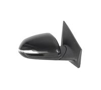 WuYyyyy Cornice for specchietto retrovisore,per Kia Rio 2018 Specchietto retrovisore dell'auto Accessori per Lo Styling dell'auto.,A-Black-Right-Power Folding