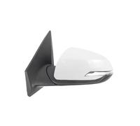 WuYyyyy Cornice for specchietto retrovisore,per Kia Rio 2018 Specchietto retrovisore dell'auto Accessori per Lo Styling dell'auto.,A-White-Left-Manual Folding