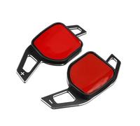 WuYyyyy Paletta Cambio Volante per Audi A1 S1/A3 S3 RS3/A4 S4 RS4/A5 S5/A6 S6/A7 S7/A8 S8 R8/Q3 SQ3/Q5 Auto Volante del Cambio Paddle Shifter Estensione Estensioni Leve.,A-Black