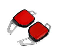 WuYyyyy Paletta Cambio Volante per Audi A1 S1/A3 S3 RS3/A4 S4 RS4/A5 S5/A6 S6/A7 S7/A8 S8 R8/Q3 SQ3/Q5 Auto Volante del Cambio Paddle Shifter Estensione Estensioni Leve.,D-Silver