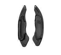 WuYyyyy Paletta Cambio Volante per Volvo S60 2014 2015 2016 Auto Volante del Cambio Paddle Shifter Estensione Estensioni Leve.,A-Black