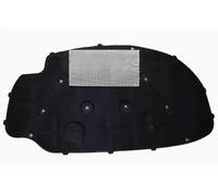 WuYyyyy per VW Golf 5 Mk5 GTI Rabbit 2004~2009 Auto Cofano Motore Isolamento Insonorizzato Calore Cotone.,B/Black Silver.