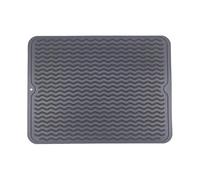 Wuzhou Silicone Dish Drying Mat, Draining Board Mat, Eco Friendly Kitchen Drying Mat for Dishes, Cup, Plate, Countertop, Glass & Stemware, Heat Resist