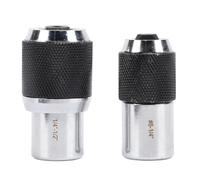 WUZIA Set di 2 bussole per rubinetto, in acciaio Cr-Mo 16,5 cm, compatibilità regolabile, supporto per rubinetto per spazi ristretti e rubinetto, alesatore, riparazione estrattore di viti