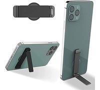 WUZMINR - Supporto per smartphone con rotazione a 360°, regolabile, verticale, orizzontale, con nastro 3M, compatibile con iPhone, Android, iPad, ecc. (4-8 pollici)