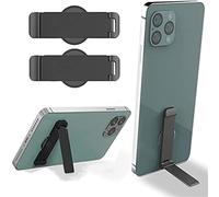 WUZMINR - Supporto per smartphone con rotazione a 360°, regolabile, verticale, orizzontale, supporto per cellulare con nastro 3M, compatibile con iPhone, Android, iPad, ecc. (confezione da 2)