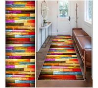 Wuzqju Tappeto per corridoio Antiscivolo Tappeto Runner Lungo Tappeti da Cucina Lavabile Tappeti Runner Passatoia per Corridoio Ufficio Entrata Casa Cucina da Camera da Letto Lavanderia 50 x 250 cm