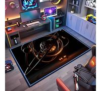 Wuzqju Tappeto per Sedia Ufficio Gaming Tappetino per Pavimenti Tappetini per Sedia da Ufficio per Pavimenti Antiscivolo Protettivo Tappetino di per Sala Giochi Camera da Letto Soggiorno 120 x 140 cm