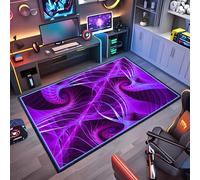 Wuzqju Tappeto per Sedia Ufficio Gaming Tappetino per Pavimenti Tappetini per Sedia da Ufficio per Pavimenti Antiscivolo Protettivo Tappetino di per Sala Giochi Camera da Letto Soggiorno 140 x 160 cm