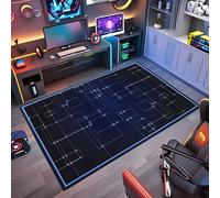 Wuzqju Tappeto per Sedia Ufficio Gaming Tappetino per Pavimenti Tappetini per Sedia da Ufficio per Pavimenti Antiscivolo Protettivo Tappetino di per Sala Giochi Camera da Letto Soggiorno 180 x 230 cm