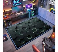Wuzqju Tappeto per Sedia Ufficio Gaming Tappetino per Pavimenti Tappetini per Sedia da Ufficio per Pavimenti Antiscivolo Protettivo Tappetino di per Sala Giochi Camera da Letto Soggiorno 80 x 160 cm