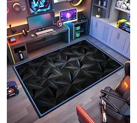 Wuzqju Tappeto Sedia Gaming Tappeto Antiscivolo Tappeto Sedia Ufficio Protettore del Pavimento Tappeto Salvapavimento per Sedia con Ruote Tappetino Pavimenti per Parquet e Piastrelle 80 x 120 cm