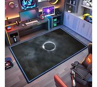 Wuzqju Tappeto Sedia Gaming Tappeto Antiscivolo Tappeto Sedia Ufficio Protettore del Pavimento Tappeto Salvapavimento per Sedia con Ruote Tappetino Pavimenti per Parquet e Piastrelle 70 x 100 cm