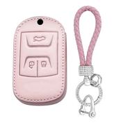WUZUTU Custodia in pelle per chiave elettronica intelligente senza chiave, compatibile con Chery Tiggo 5, 7, 8, Arrizo 5, 5X, 5Plus, 6, 7, 7E, GX, protezione completa, impermeabile, con portachiavi, 3