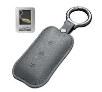 WUZUTU Custodia in pelle per chiave telecomando auto, adatta per Geely Galaxy EX5 E5 E8 Cityray L6 custodia portachiavi in pelle per EX5 EM-i Starry 8 Proton Emas 7 L7 Max custodia portachiavi in
