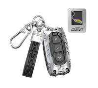 WUZUTU Custodia per chiave auto in lega di zinco compatibile con Geely Galaxy EX5 EM-i E5 E8 Cityray L6 L7 Max 2025 2026 Starry 8 Proton E.MAS 7 Glow In The Dark Key Fob Cover in silicone 3 pulsanti