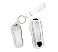 WUZUTU Custodia per chiave auto in TPU resistente con protezione completa compatibile con Porsche Cayenne Coupe 2021 Panamera Carrera Taycan 971 982 9YA 2022-2025 Accessori auto Portachiavi 4 pulsanti