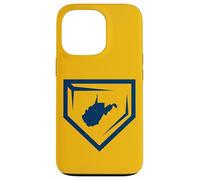 WV Baseball Homeplate Mountain State West Virginia Ball Team Custodia per iPhone 13 Pro