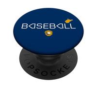 WV Travel Baseball Team Mountain State West Virginia Sports PopSockets PopGrip Adesivo