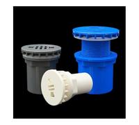 WVAIUPIX Connettore di scarico per acquari da 20/25 mm, connettore per scarico per acquari (blu, ID 40 mm)