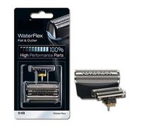 WVGFAUXA Rasoio, Compatibile con Braun 51B 51S, Testina di Rasatura Lama di Rasoio Taglialamina Rasoio Elettrico Serie 5 Waterflex 8998 8595 WF1s WF2s 5760(51B)