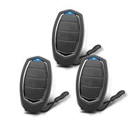 Wvoillty 433,92 MHz Telecomando Cancello,3 Pezzi Telecomando compatibile con MOTORLINE,Telecomando per Cancelli per MOTORLINE Falk MX4SP MXS4SP MX5SP RCM DSM,4 Canali