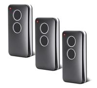 Wvoillty 433,92 MHz, telecomando per porta del garage, 2 canali, compatibile con PHOX 2, PHOX4, TRC4, TSC4, Phoenix 2, Phoenix 4, Rolling Code, 3 pezzi