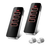 Wvoillty Telecomando Cancello 868 MHz, Telecomando Porta del Garage 4 Canali, Compatibile con Sommer Telecomando 4018V000, 4015862001900, S10019-00001, Rolling Code, 2 Pezzi