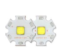 WVPJJNXAFN 2pcs XHP70 LED Chip Lamp Beads Epileds High Power 7070 20W DC6V 12V Replace XHP70.2 Flashlight Headlight Searchlight(30W DC6V)