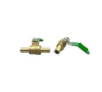 WVRWFDLW 1 Pz 6 8 10 12mm Hose Barb Tipo Y Triple 3 Vie Ottone Arresto Valvola a Sfera Raccordi Adattatore di Collegamento for Gas Acqua Olio Aria(10mm-2way)
