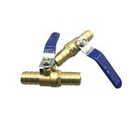 WVRWFDLW 1 Pz 6 8 10 12mm Hose Barb Tipo Y Triple 3 Vie Ottone Arresto Valvola a Sfera Raccordi Adattatore di Collegamento for Gas Acqua Olio Aria(19mm-2way)