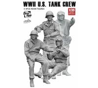 Ww II U.S.Tank Crewmaquette Personaggio Crew Border MODEL br-007