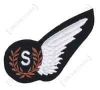 WW2 British Flying distintivo RAF SEGNALATORI WING SEGNALI Unit? TOPPA Brevet