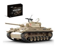 WW2 Panzer III L Tank Building Set, 959PCS modello di carro armato militare, compatibile con carri armati Lego Mliitray, torretta rotante e tracce dettagliate, kit da collezione per ragazzi 10+ e
