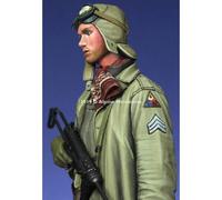 Ww2 US 4th Ad " First IN Bastogne " Modellino Personaggio Basto