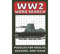 WW2 Word Search Puzzle Book: Word Searches with Easy to Read Print about World War 2, War, Troops and More, 6x9 inches | Puzzles and Gift for Holidays, Vacations and Leisure Times