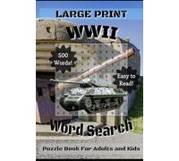 WW2 Word Search: WWII Themed Brain Teaser Puzzle Book in Large Print for Every Generation 6x9