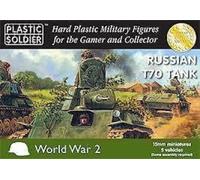 WW2V15019 Carro Armato Russo T70 - Plastic Soldier Company - 15MM - WW2