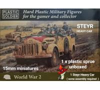 WW2V15037 - STEYR HEAVY CAR - PLASTIC SOLDIER COMPANY - NUOVO
