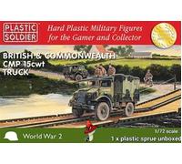 WW2V20024 - Camion CMP In Scala 20MM - Plastic Soldier Company - Nuovo In Busta