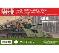 WW2V20030 - Cannone Autopropulso SU76 Da 20MM - Plastic Soldier Company - Nuovo