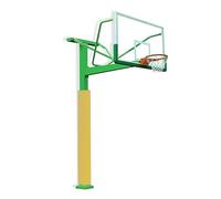 WWANBGIA 1 Pezzo di Supporto for palo for canestro da Basket - Altezza da 90 cm a 180 cm, Adatto for Pali da 17,8 x 17,8 cm, Protezione Antiurto for Pali di Garage e Cantina(Yellow,150cm)